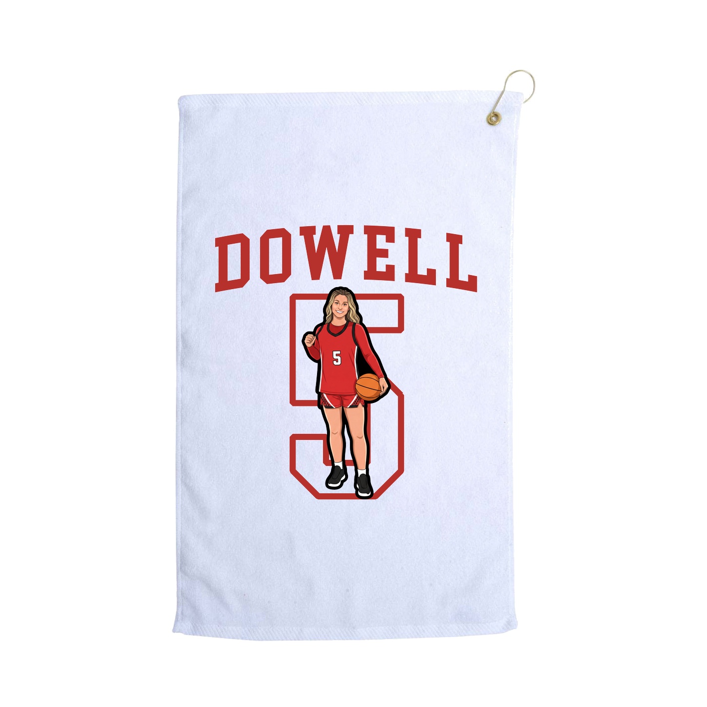 Golf Towel — Shirsey in White