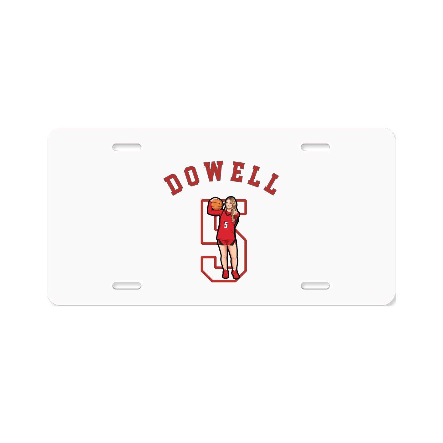 License Plate — Shirsey Arch in Classic