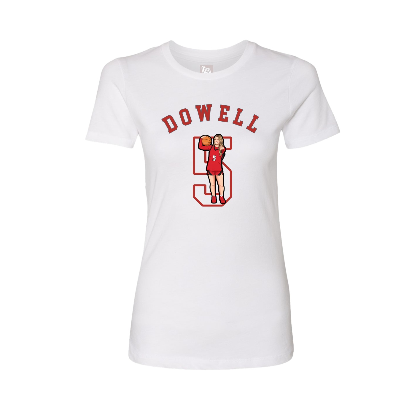 Womens Tee — Shirsey Arch in White