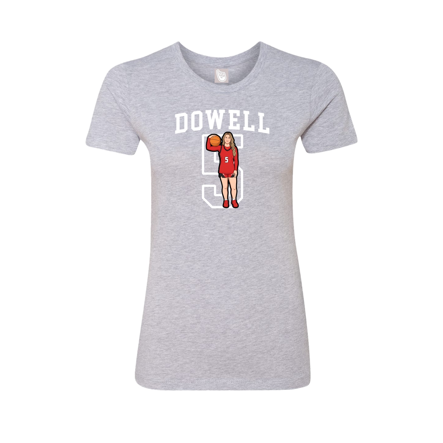Womens Tee — Shirsey in Grey