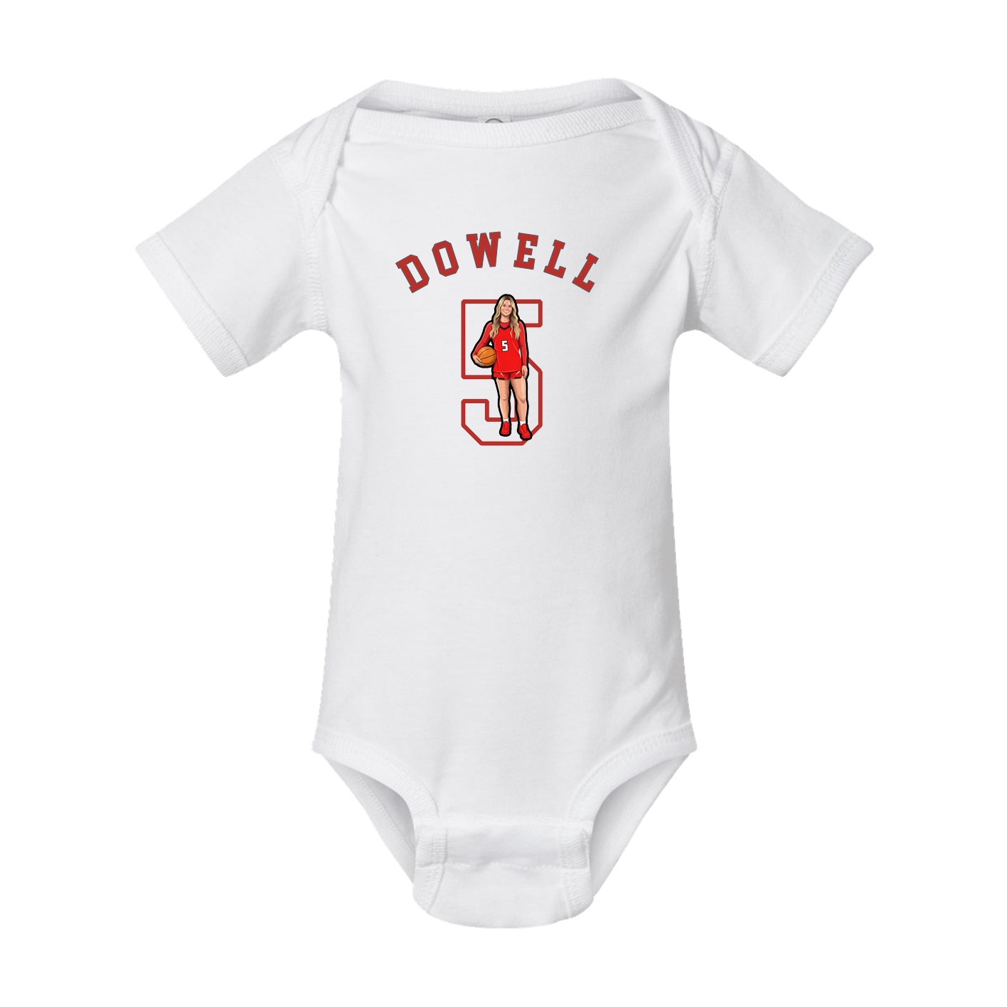 Baby Onesie — Shirsey Arch in White
