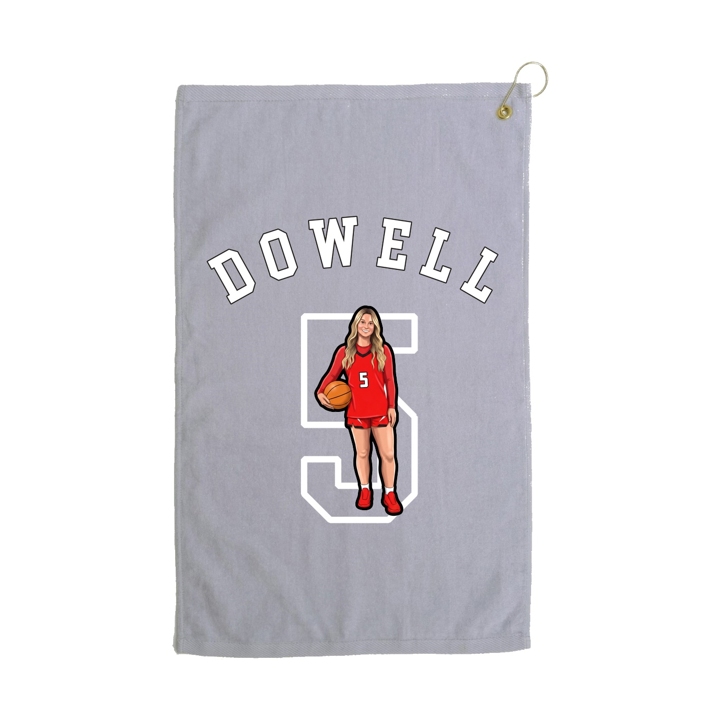 Golf Towel — Shirsey Arch in Grey