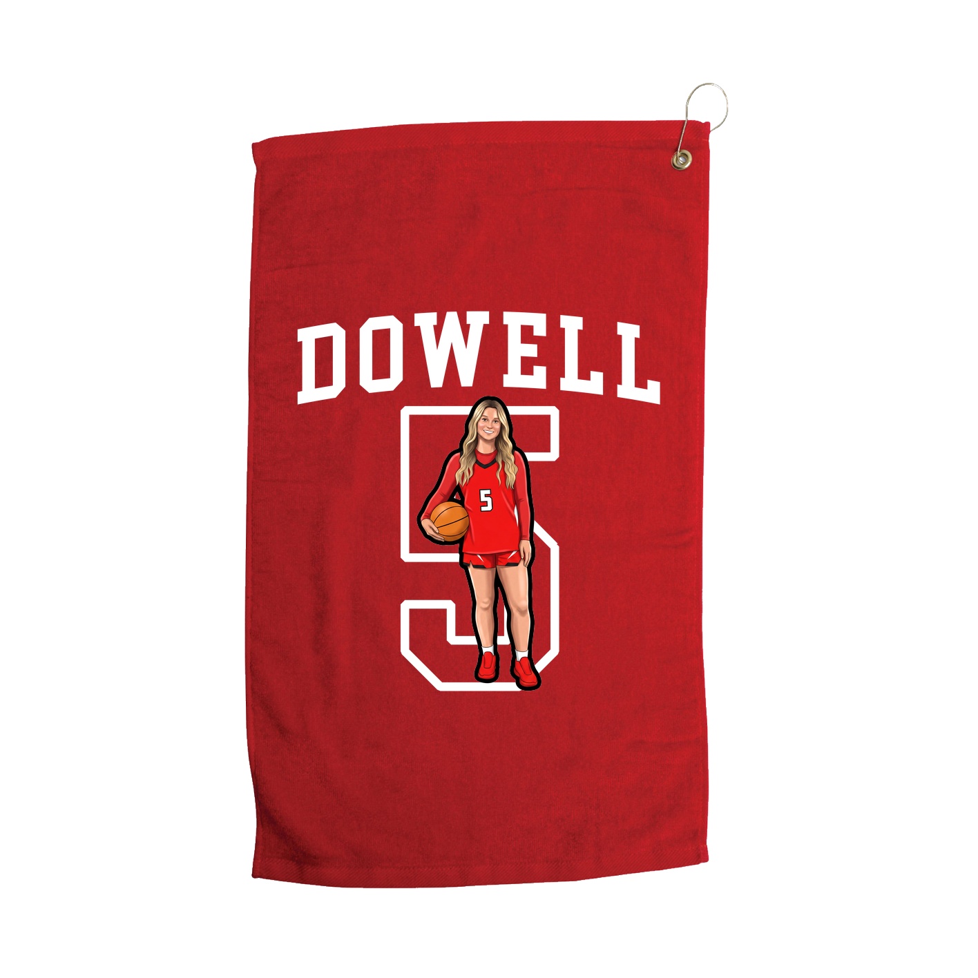 Golf Towel — Shirsey in Red