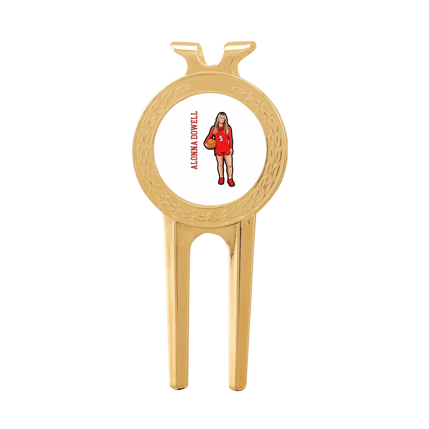 Divot Tool with Ball Marker — Name Vertical in Classic