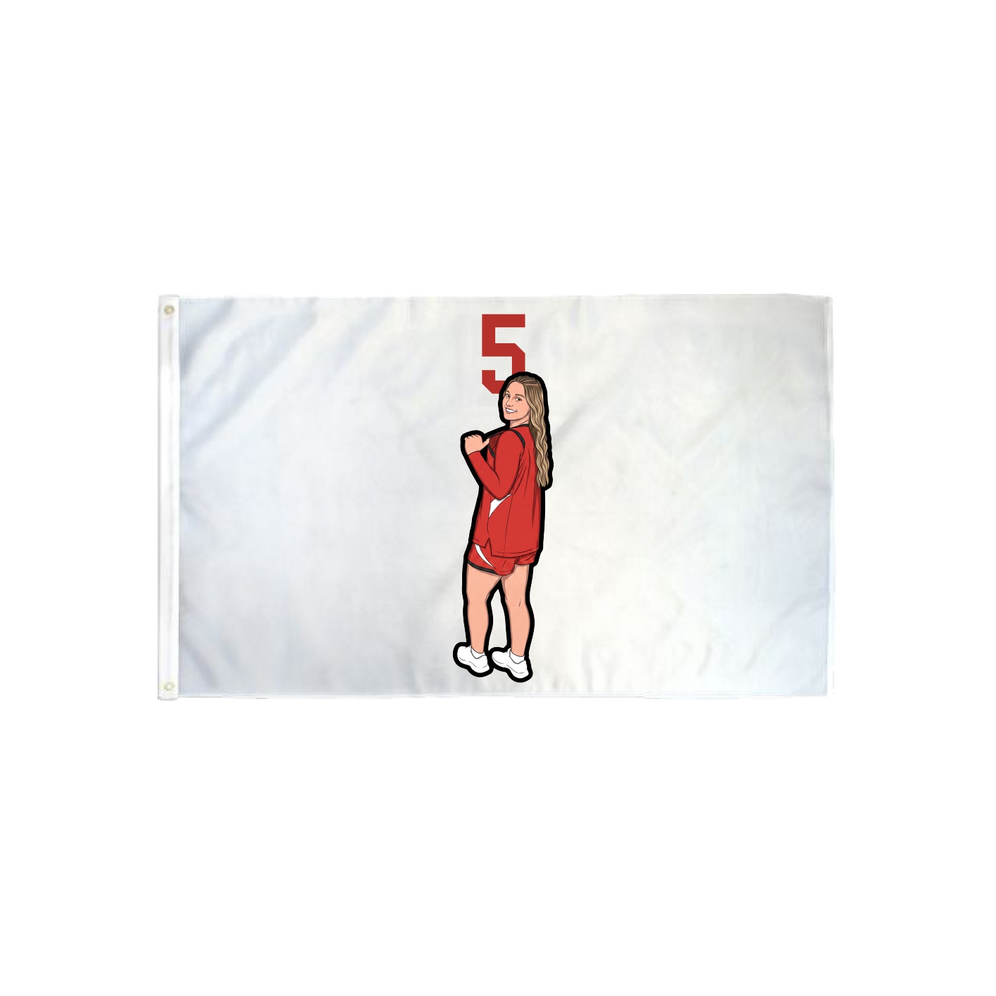 3x5 Flag — Number Top in Classic