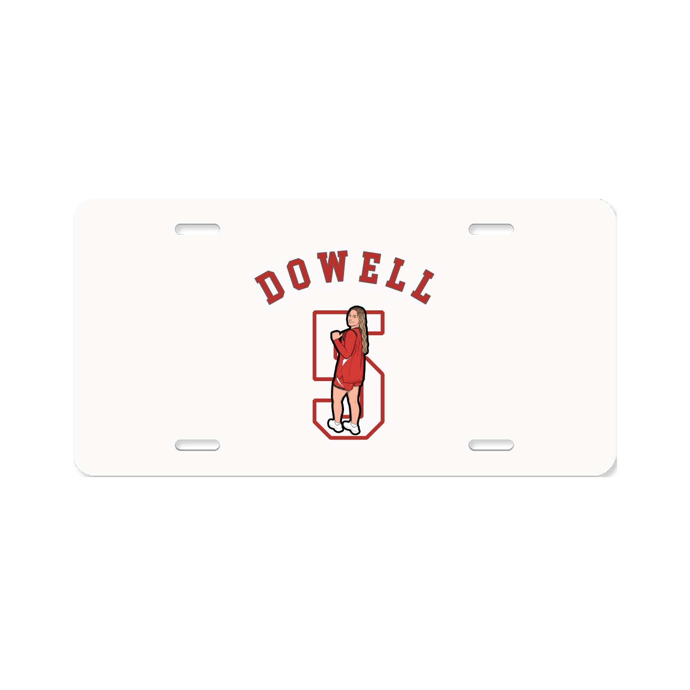 License Plate — Shirsey Arch in Classic