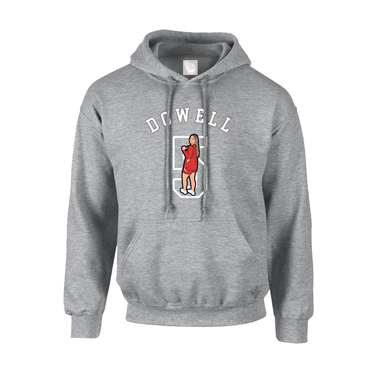 Hoodie — Shirsey Arch in Grey