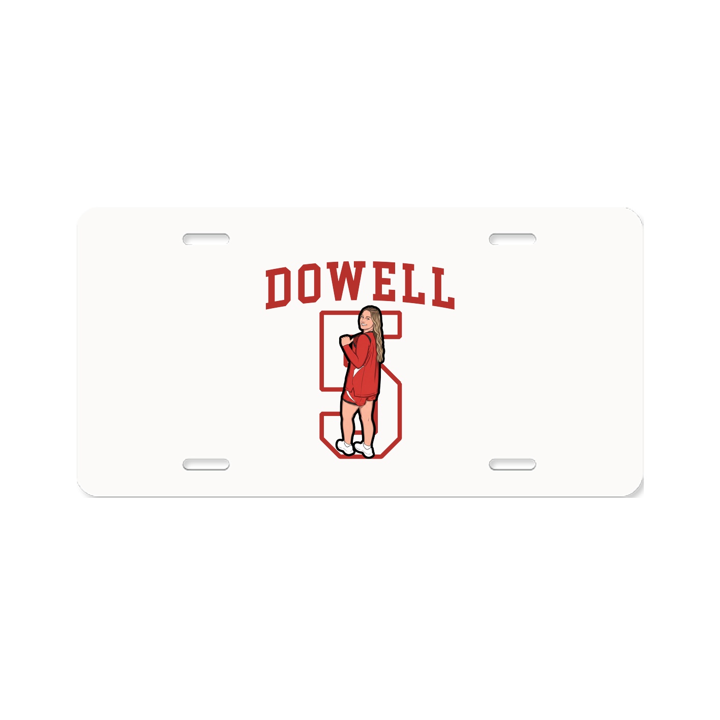 License Plate — Shirsey in Classic