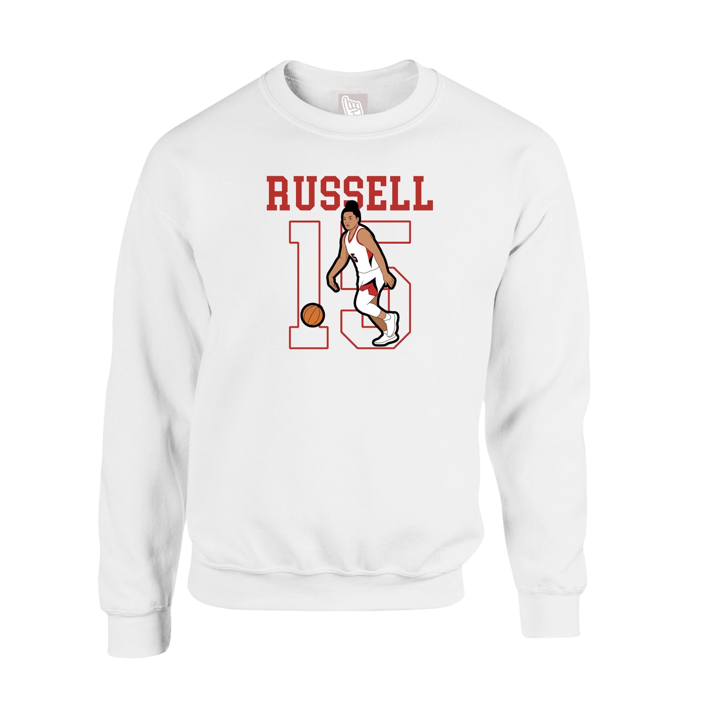 Fleece Crew — Shirsey in White