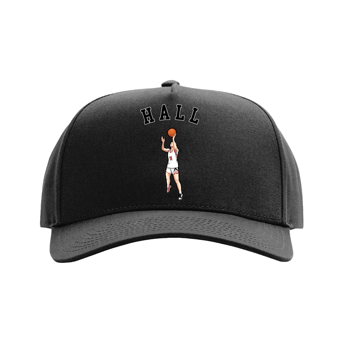 Full Fabric Five-Panel Champ Cap