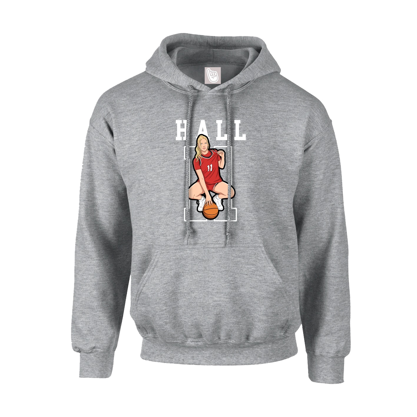Youth Hoodie — Shirsey in Grey