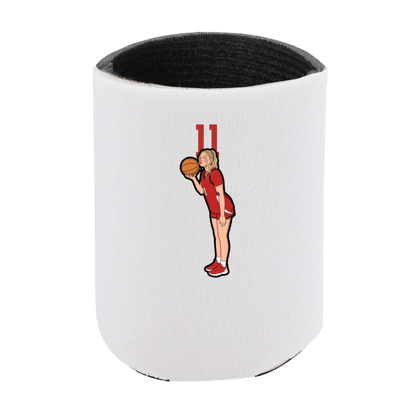 Can Holder — Number Top in White