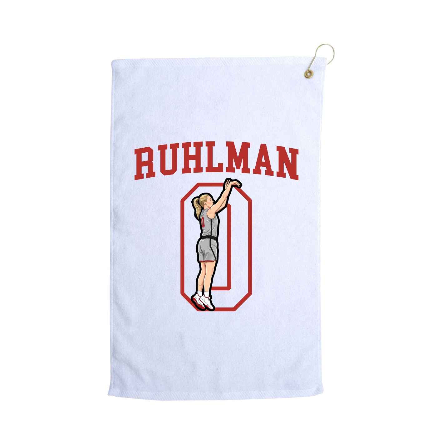 Golf Towel — Shirsey in White