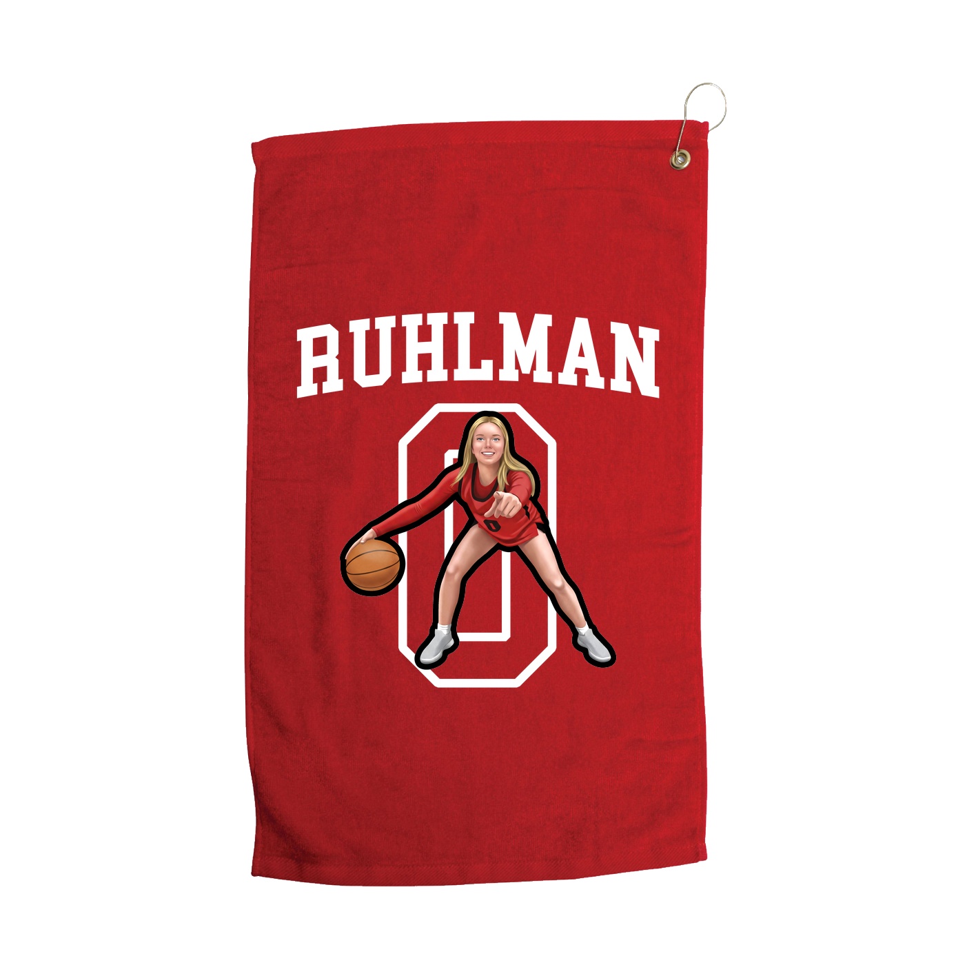 Golf Towel — Shirsey in Red