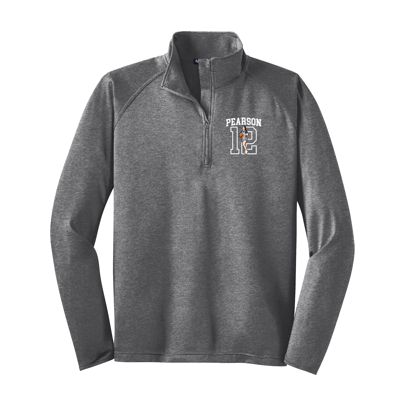 Q-Zip Pullover — Shirsey in Grey