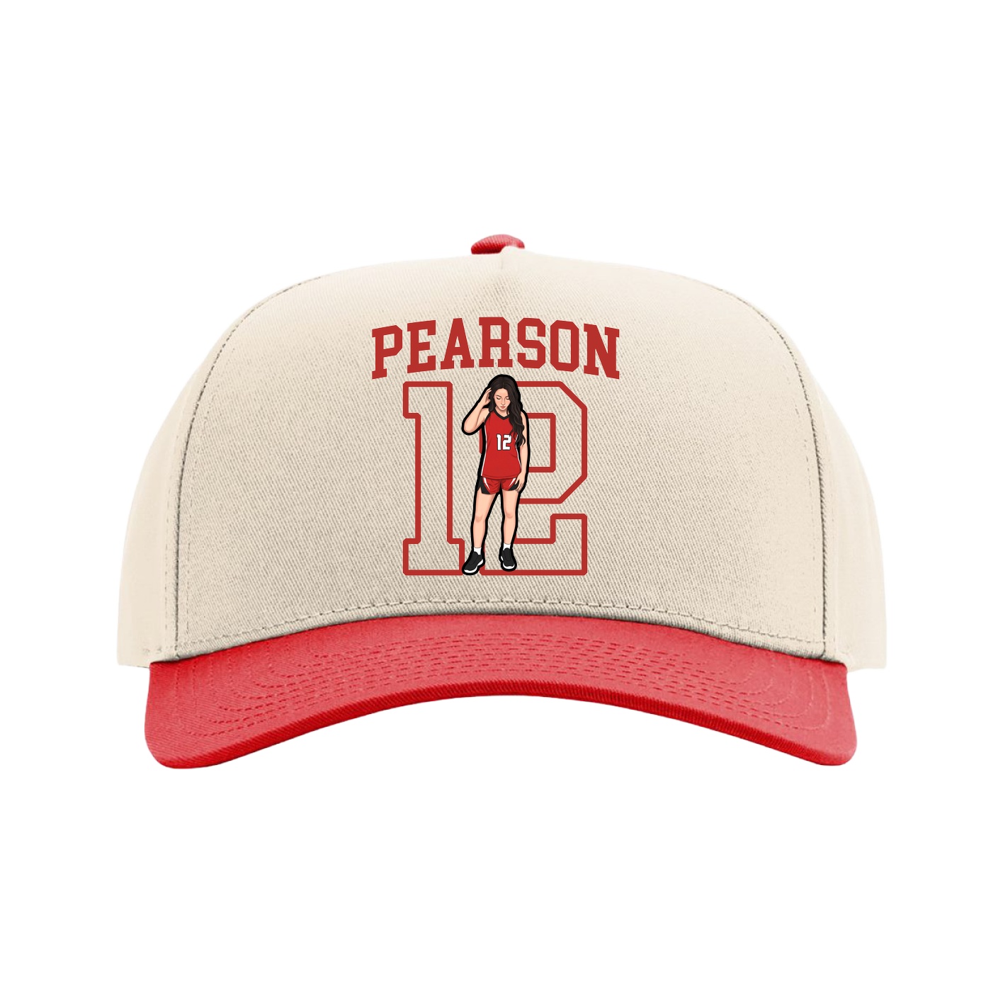Full Fabric Five-Panel Champ Cap