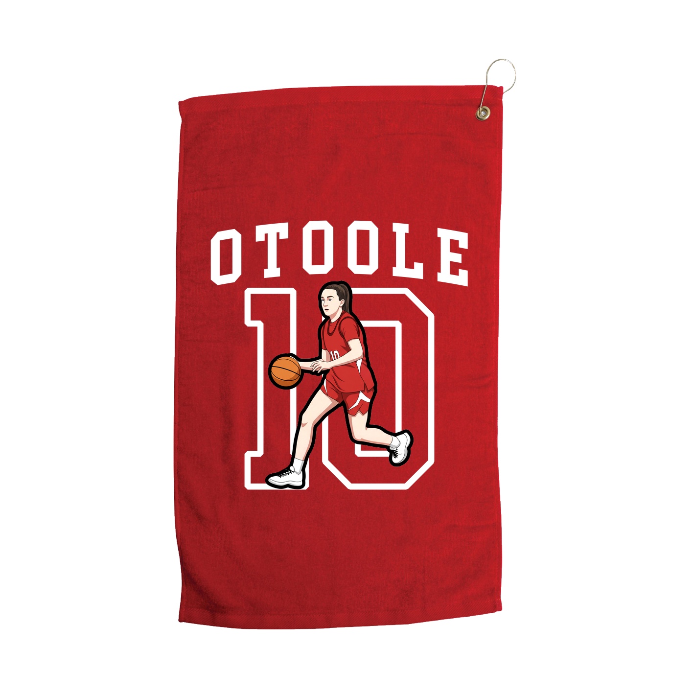 Golf Towel — Shirsey in Red