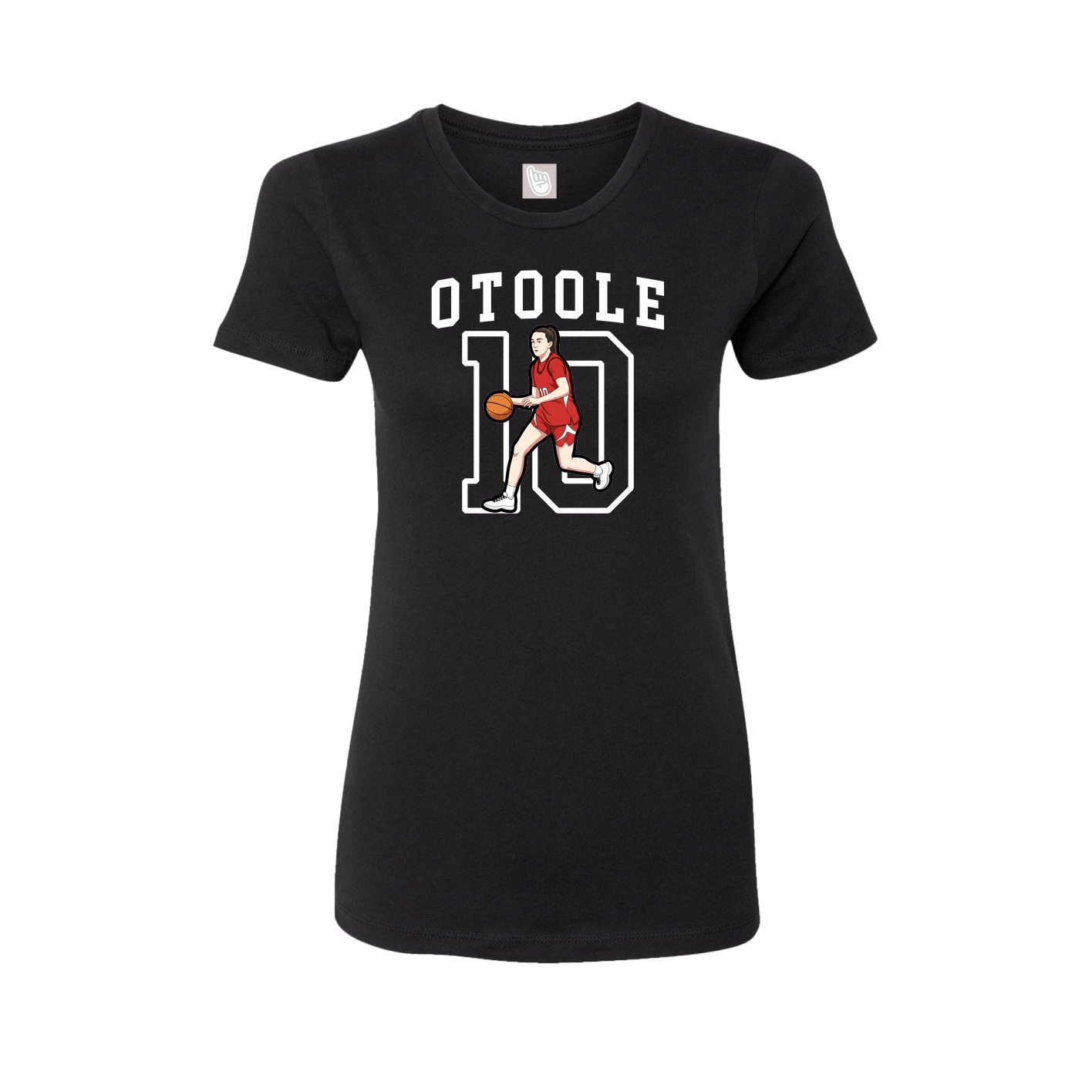 Fitted Women's Tee — Shirsey in Black