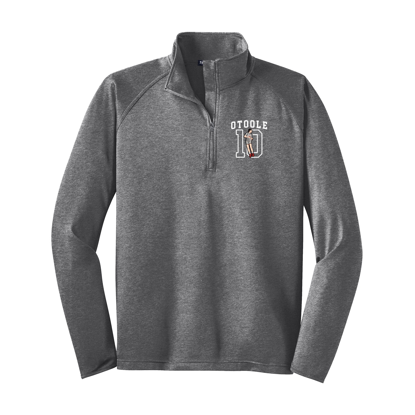 Q-Zip Pullover — Shirsey in Grey
