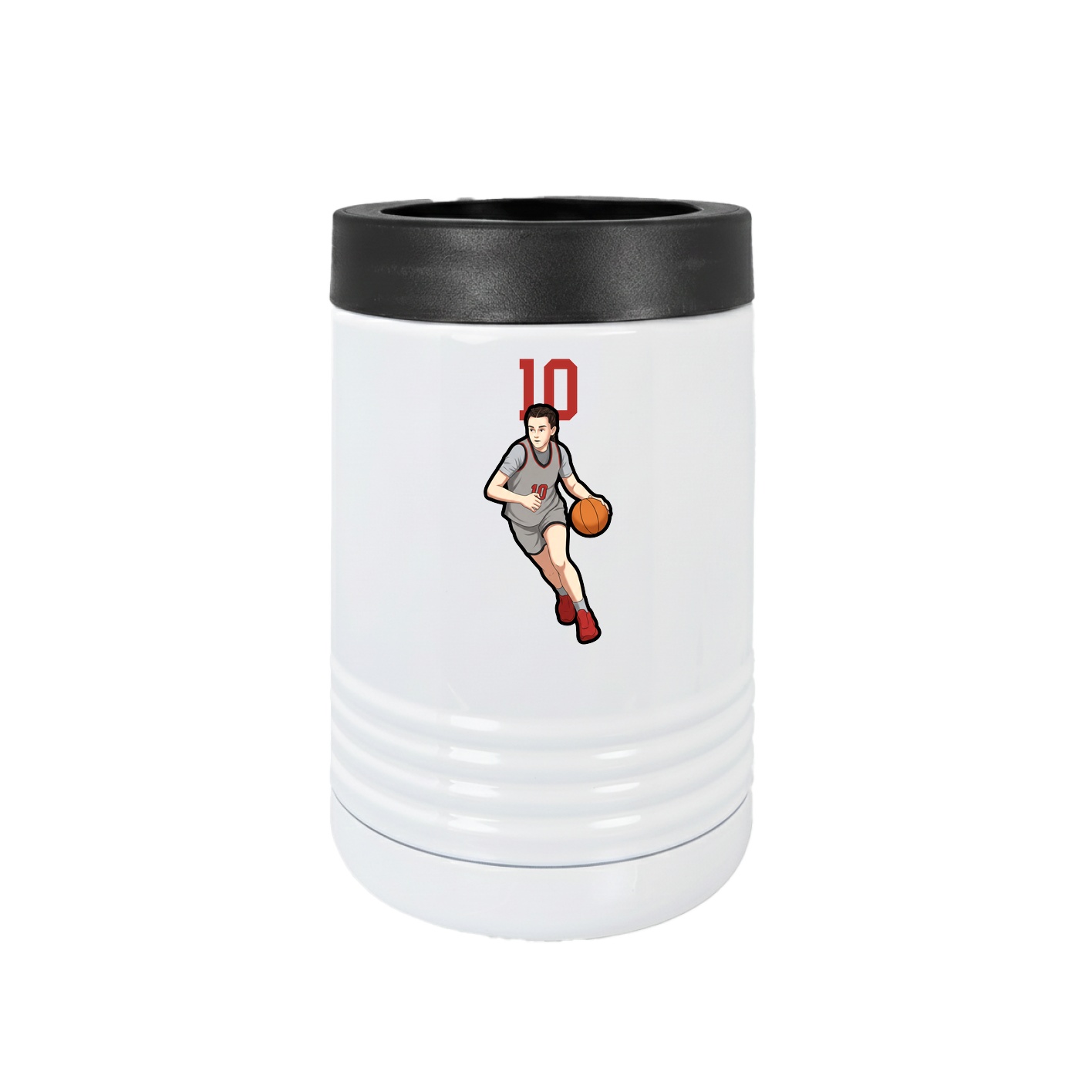 Beverage Holder — Number Top in White