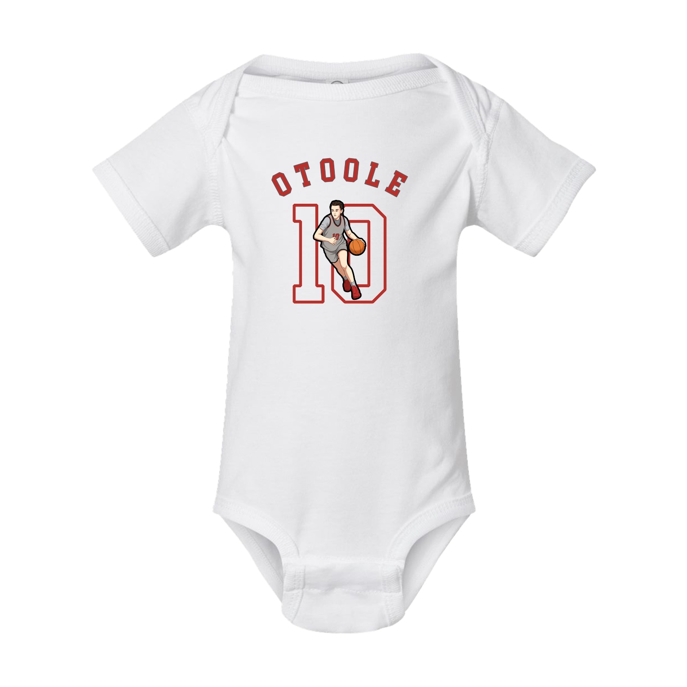 Baby Onesie — Shirsey Arch in White