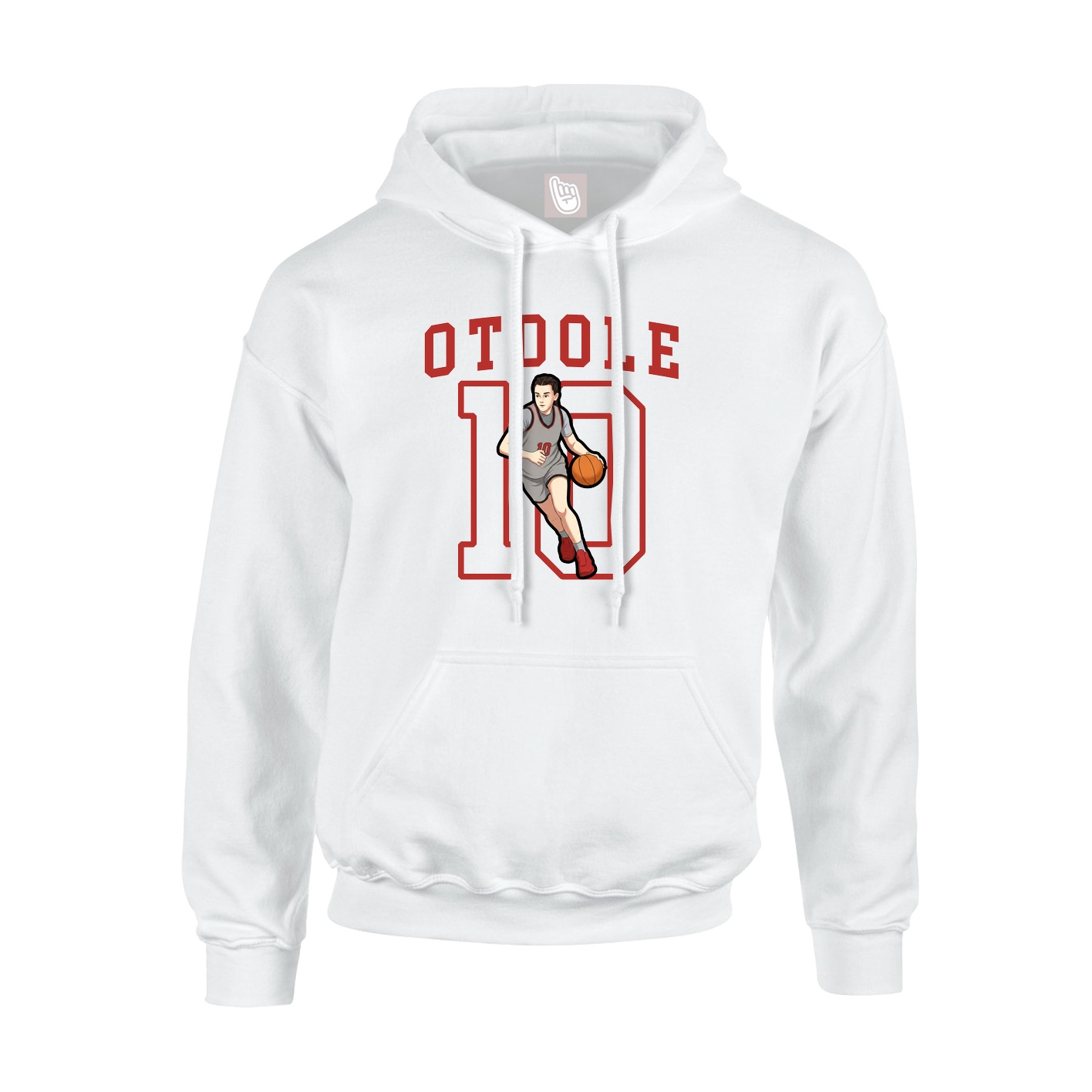 Youth Hoodie — Shirsey in White