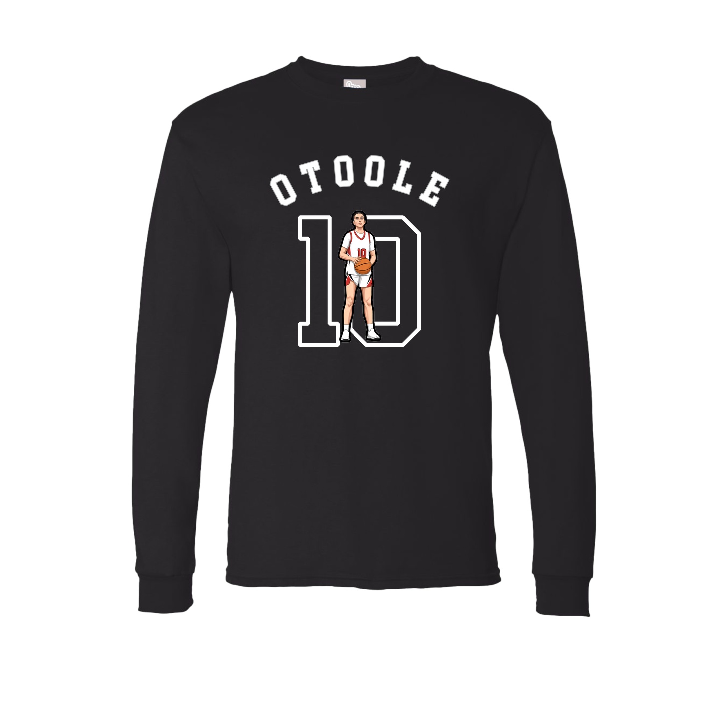 Long Sleeve Tee — Shirsey Arch in Black