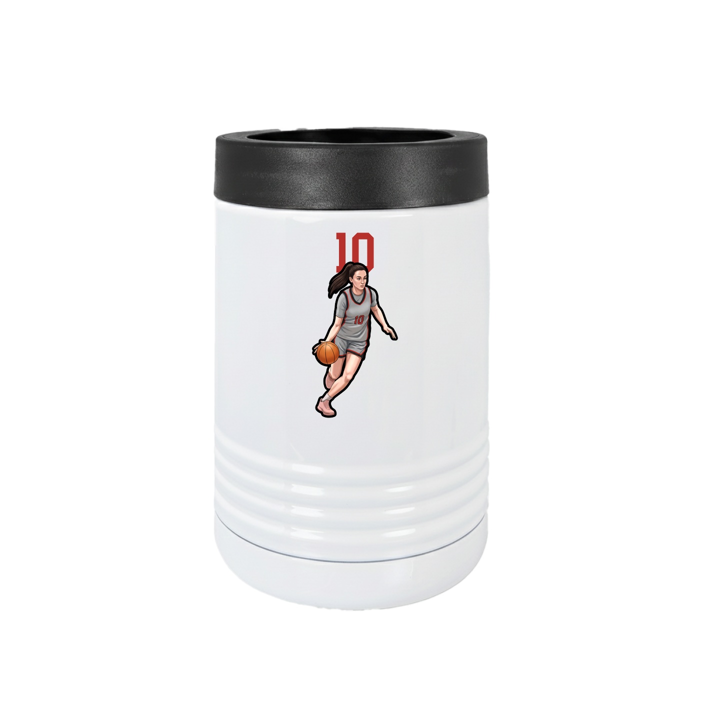Beverage Holder — Number Top in White