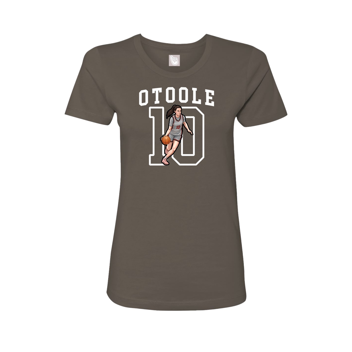 Fitted Women's Tee — Shirsey in Grey