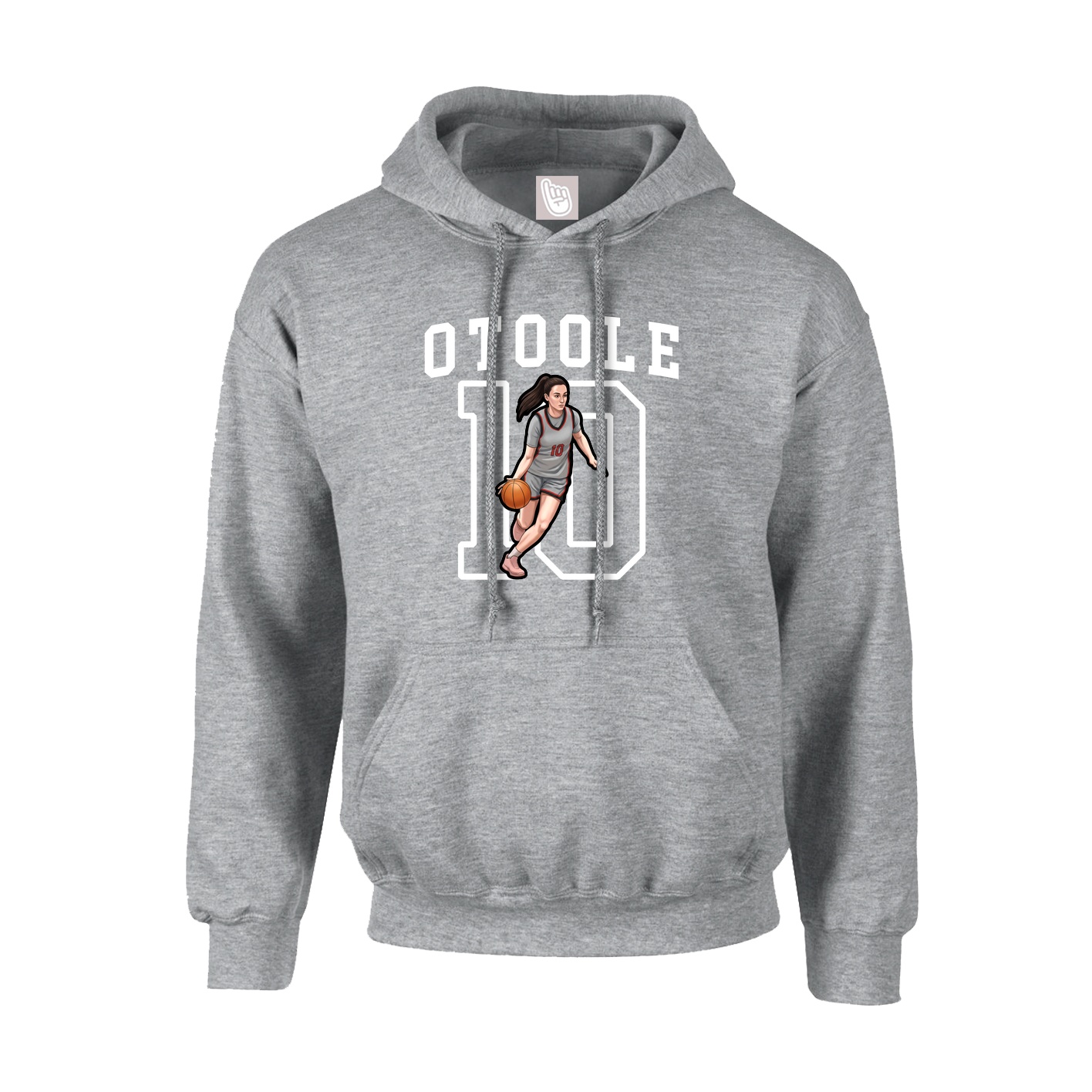 Hoodie — Shirsey in Grey