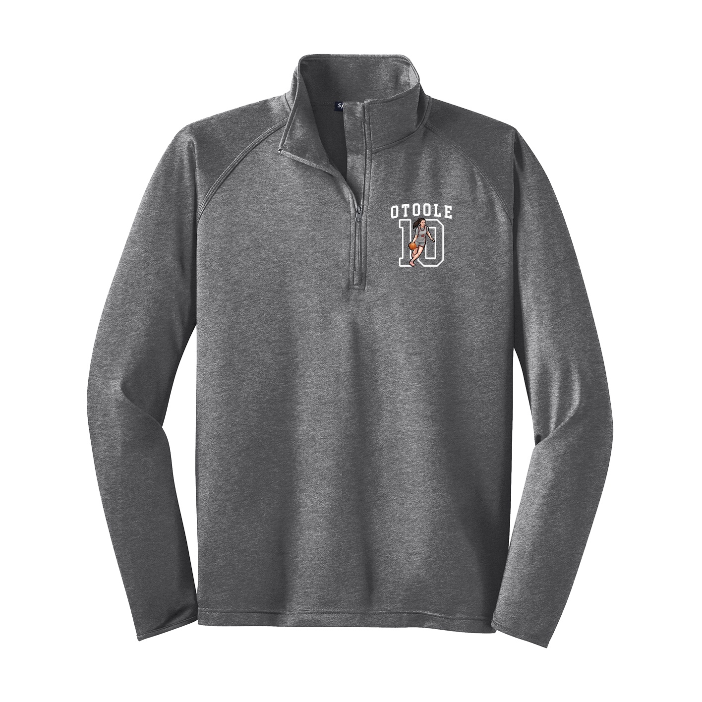 Q-Zip Pullover — Shirsey in Grey