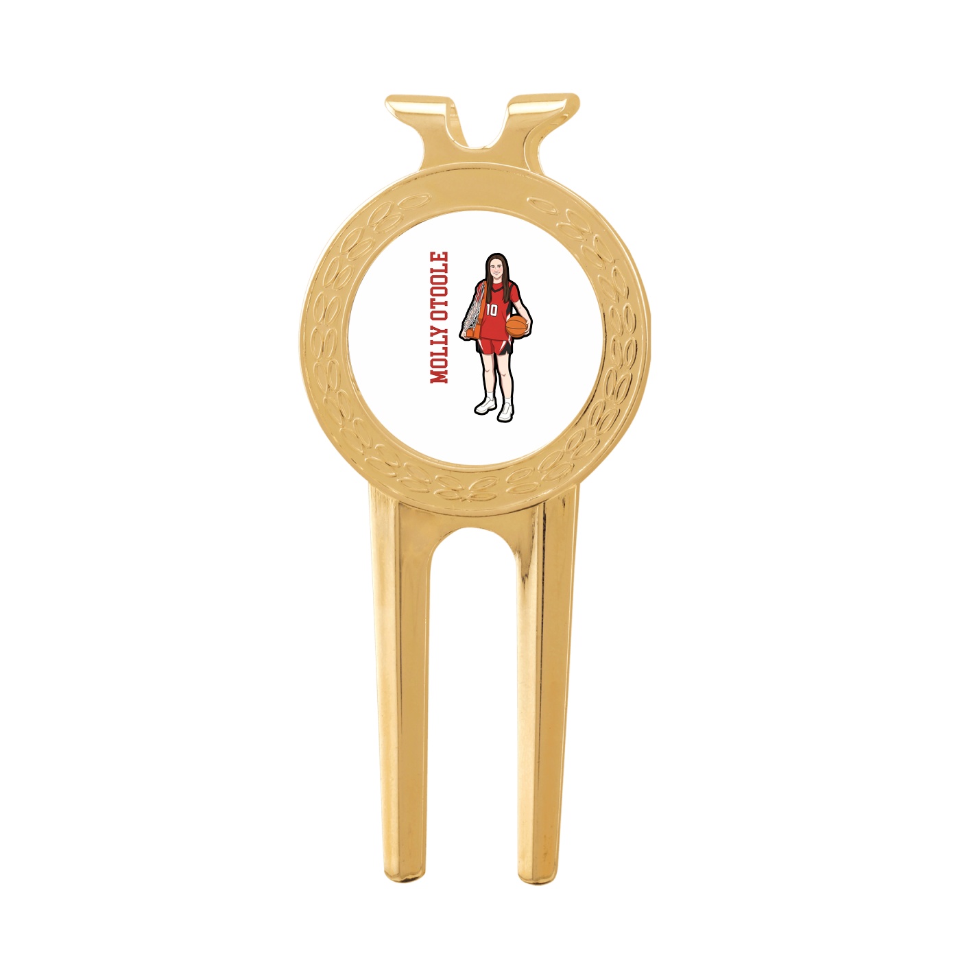 Divot Tool with Ball Marker — Name Vertical in Classic