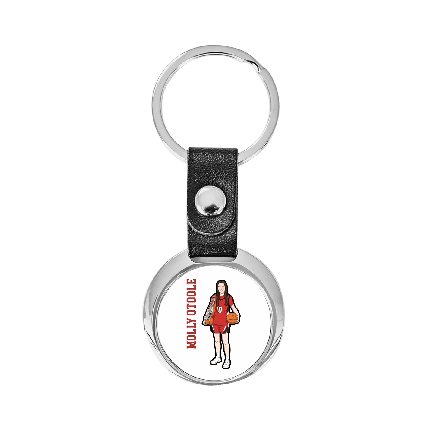 Key Chain — Name Vertical in Classic