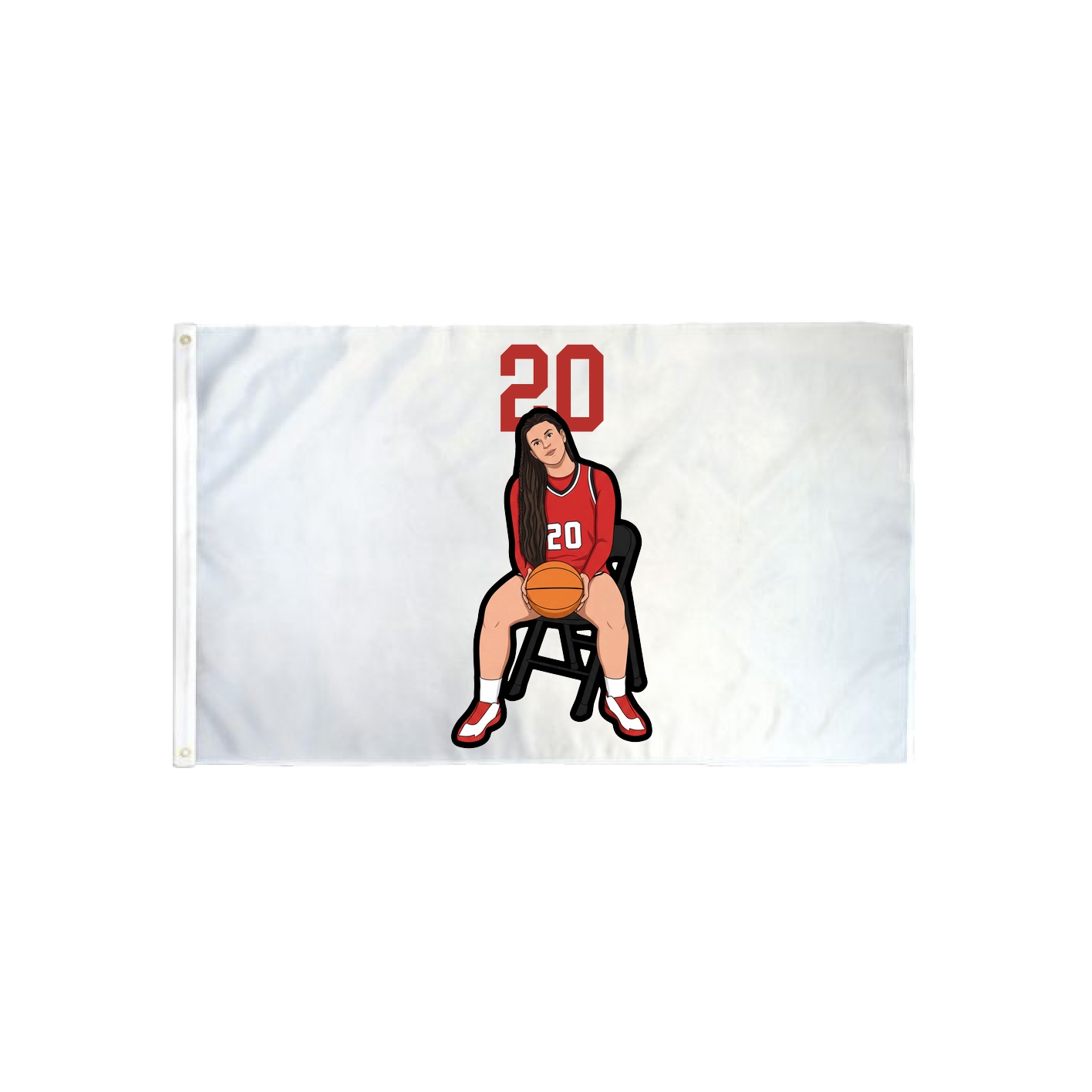 3x5 Flag — Number Top in Classic