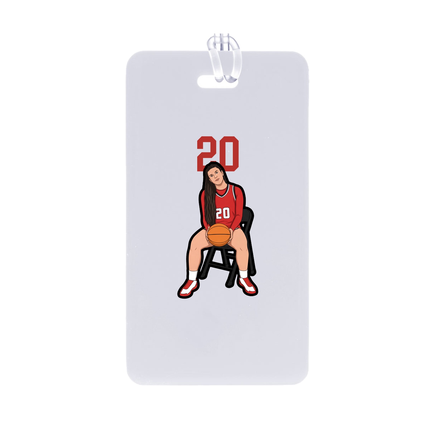 Bag Tag — Number Top in Classic