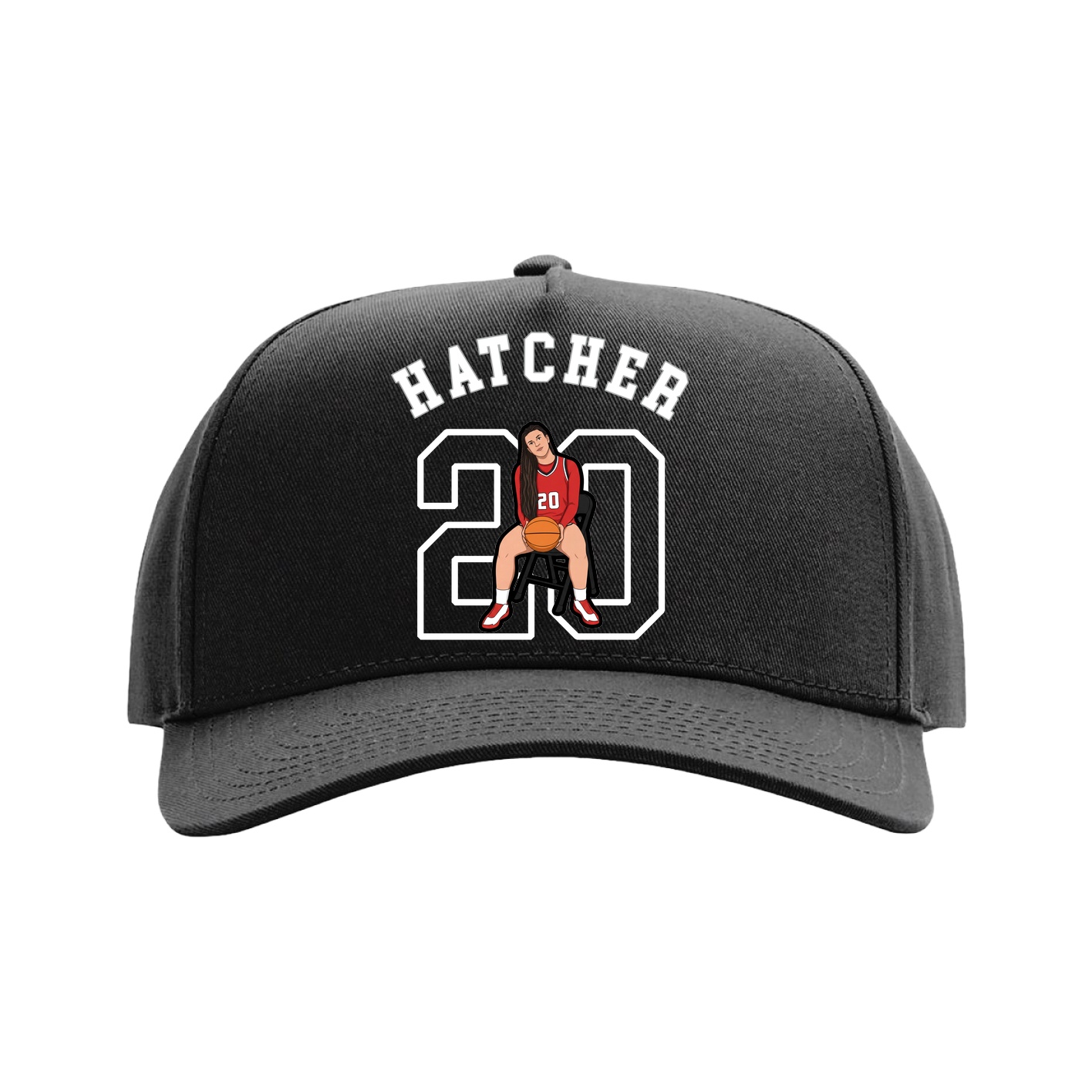 Full Fabric Five-Panel Champ Cap