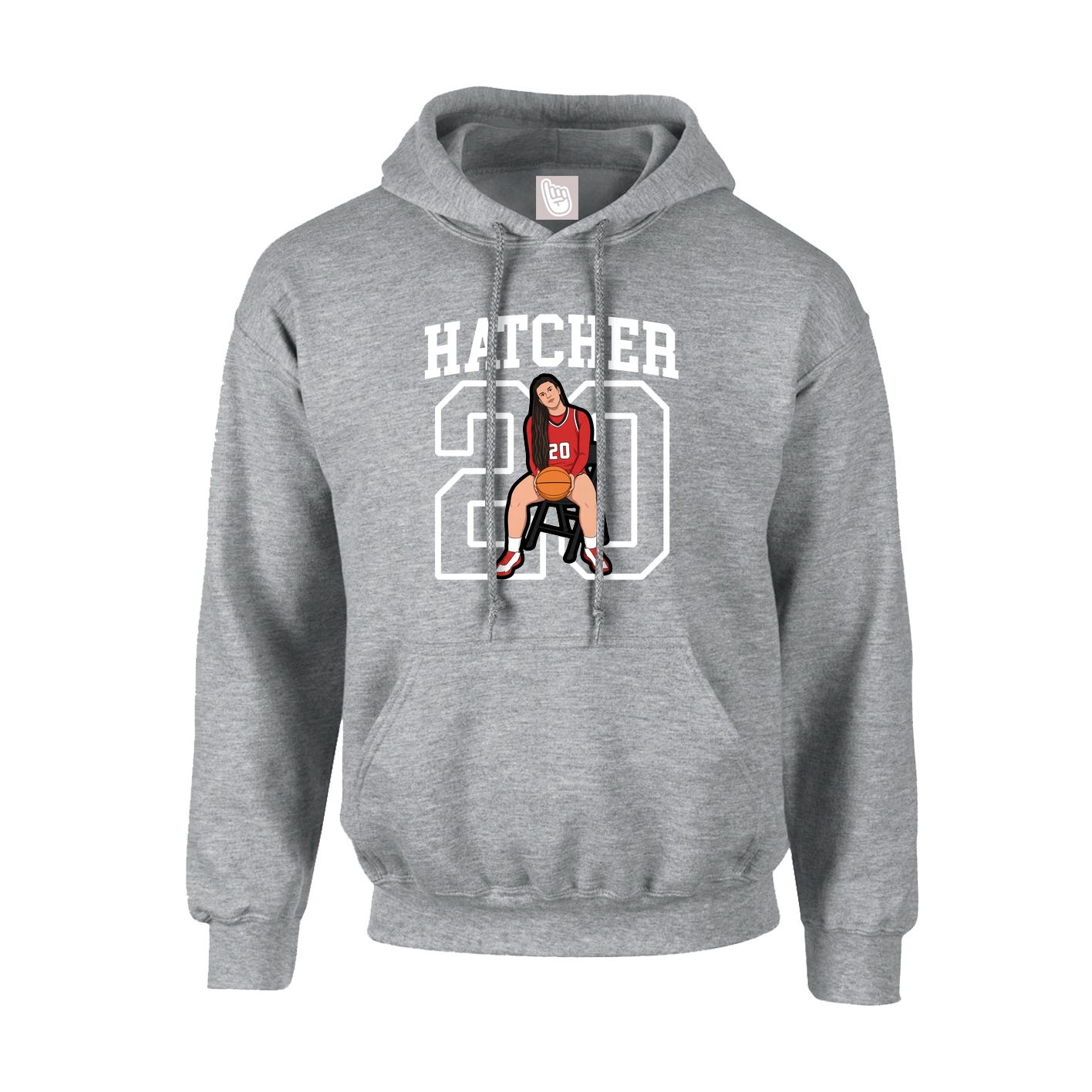 Hoodie — Shirsey in Grey