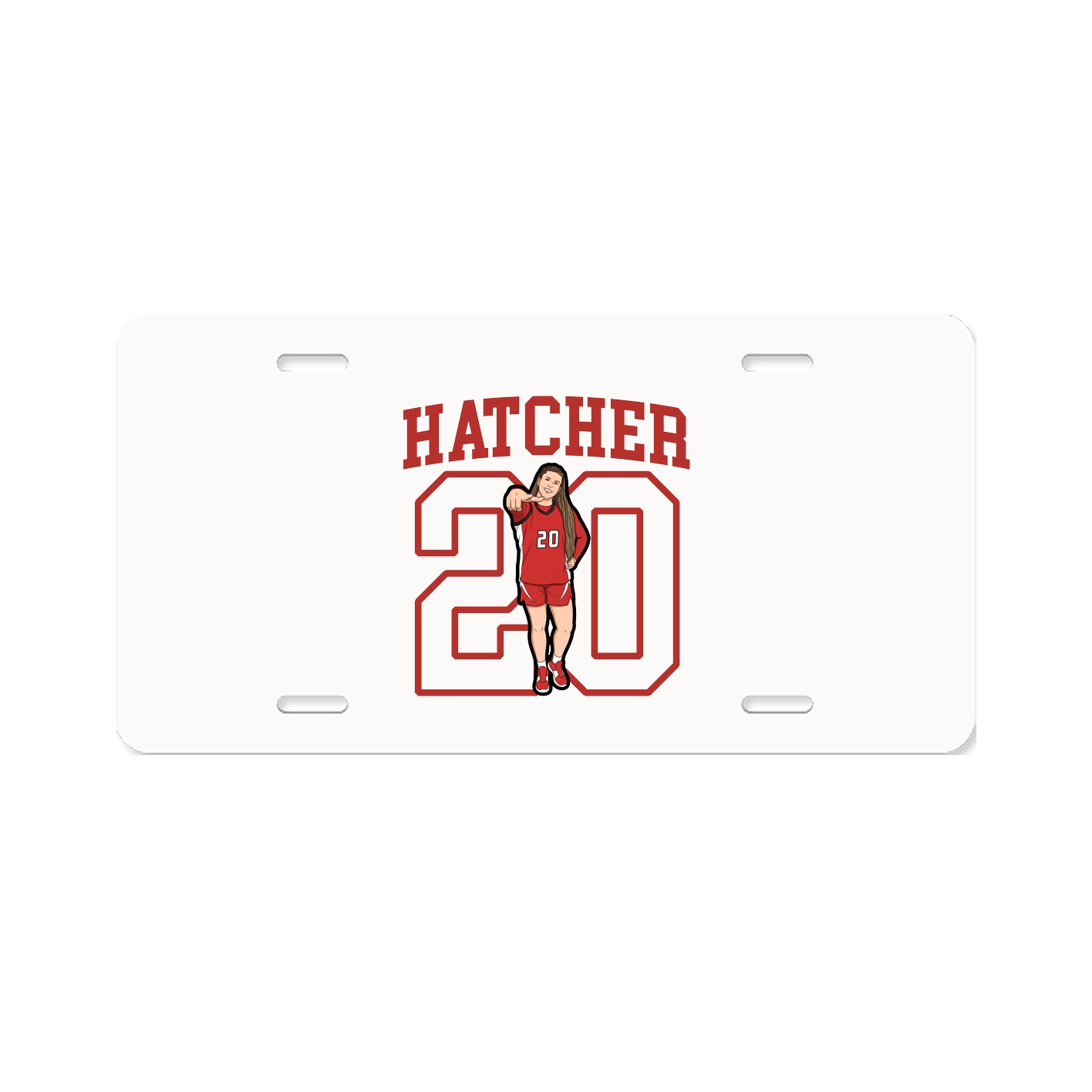 Aluminum License Plate
