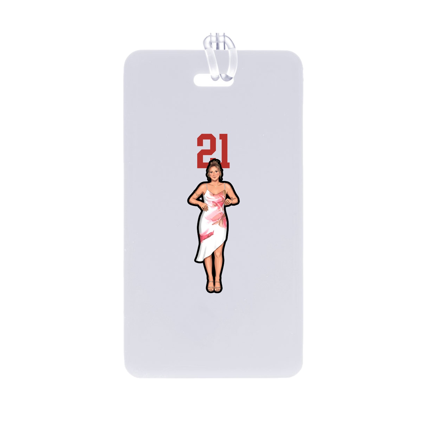 Bag Tag — Number Top in Classic