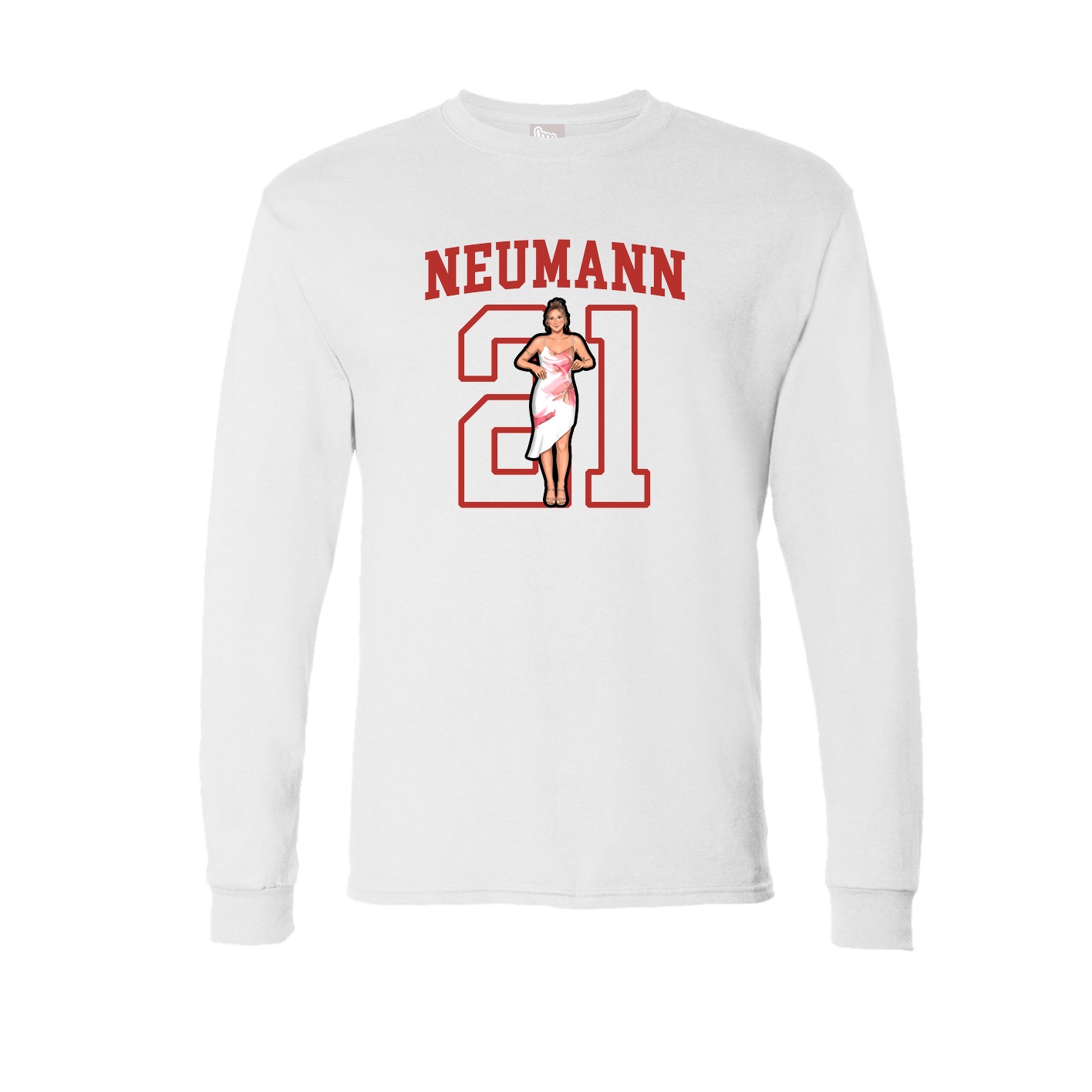 Long Sleeve Tee — Shirsey in White