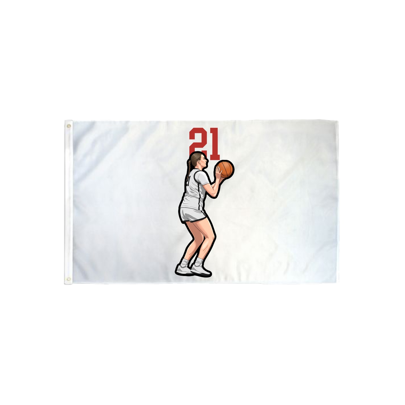 3x5 Flag — Number Top in Classic