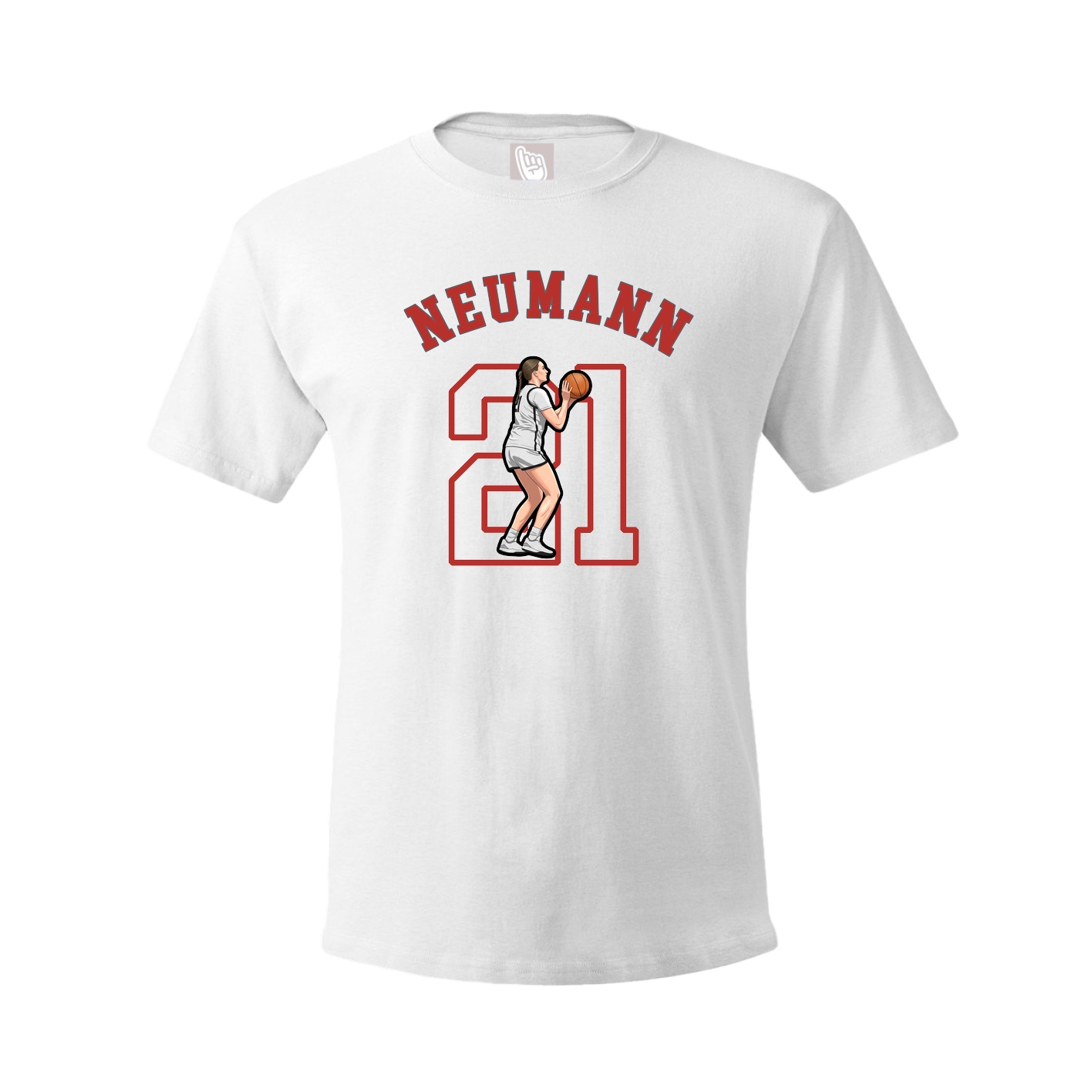 Youth Tee — Shirsey Arch in White