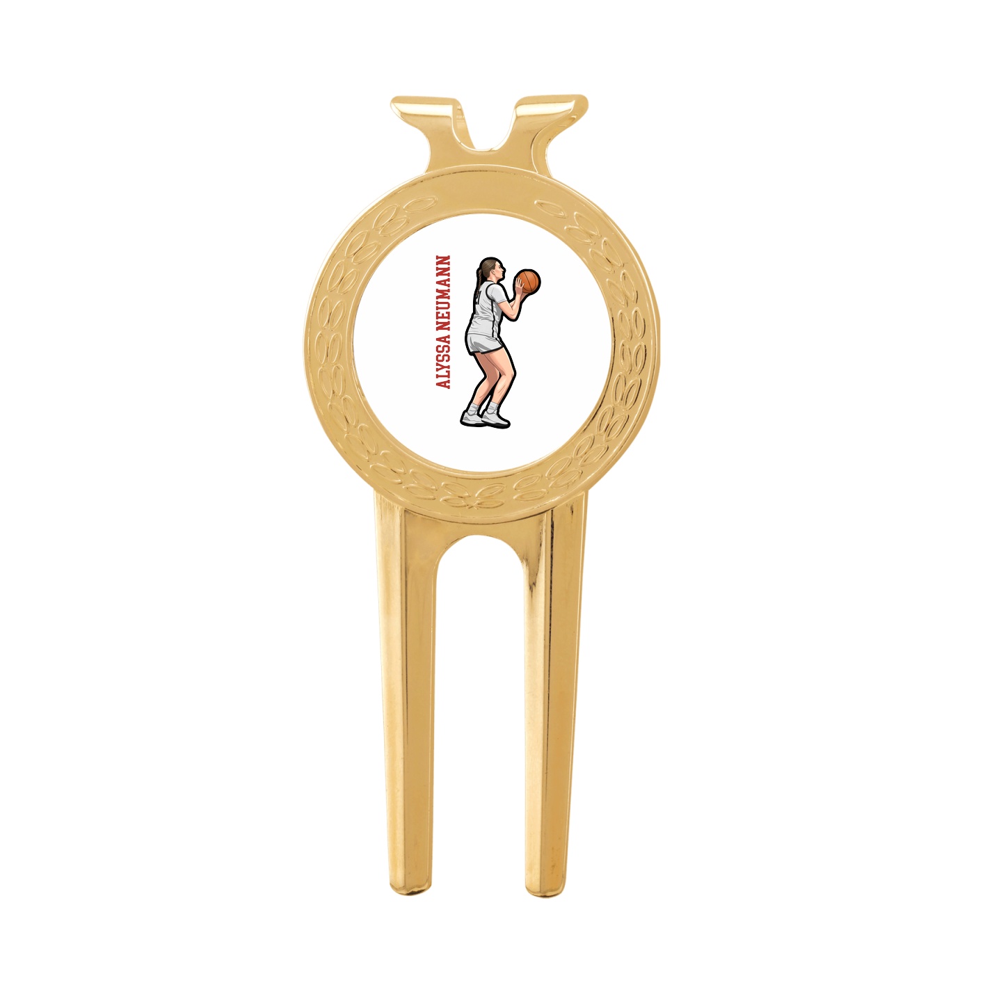 Divot Tool with Ball Marker — Name Vertical in Classic