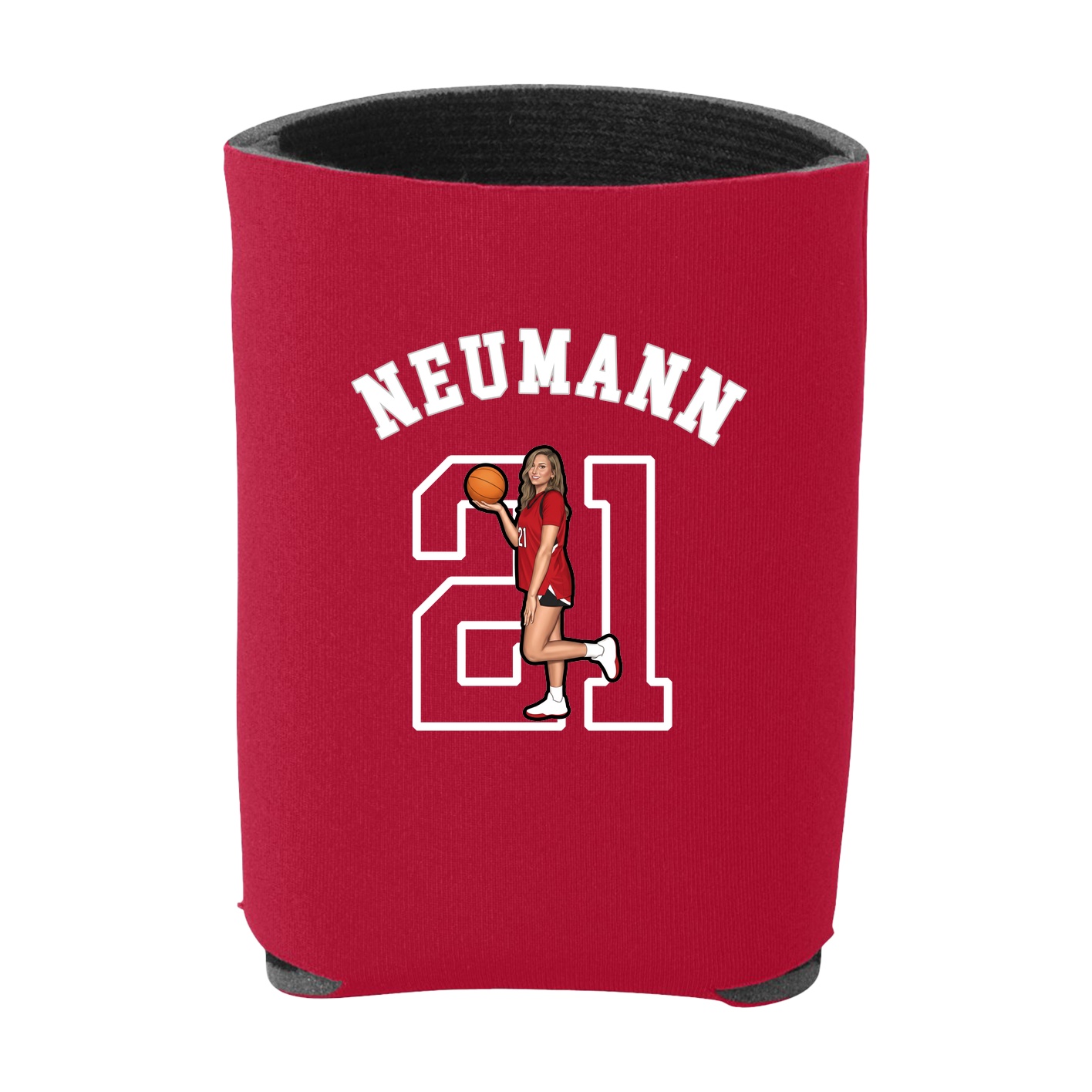 Can Holder — Shirsey Arch in Red