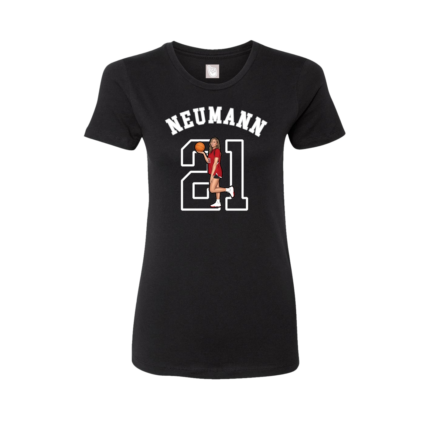 Womens Tee — Shirsey Arch in Black