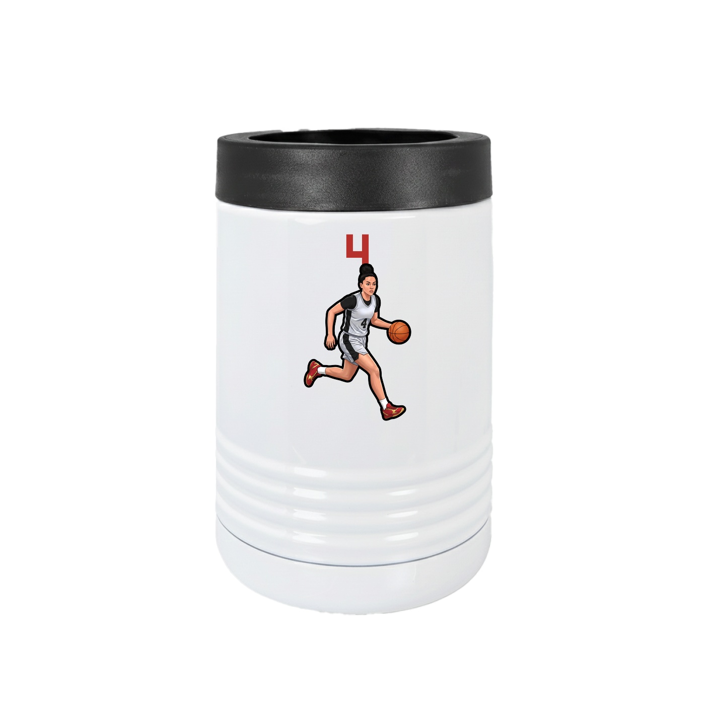 Beverage Holder — Number Top in White