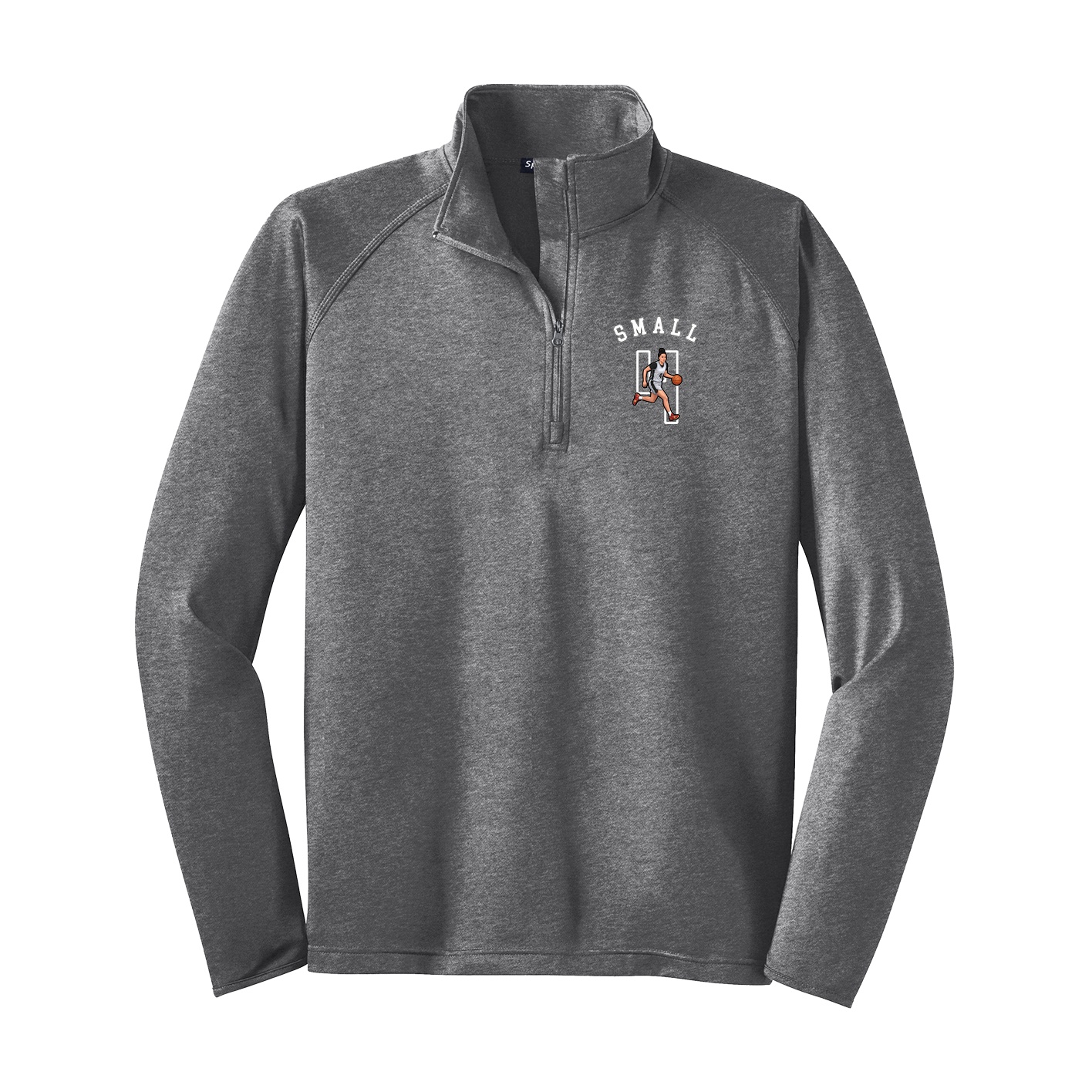Q-Zip Pullover — Shirsey Arch in Grey