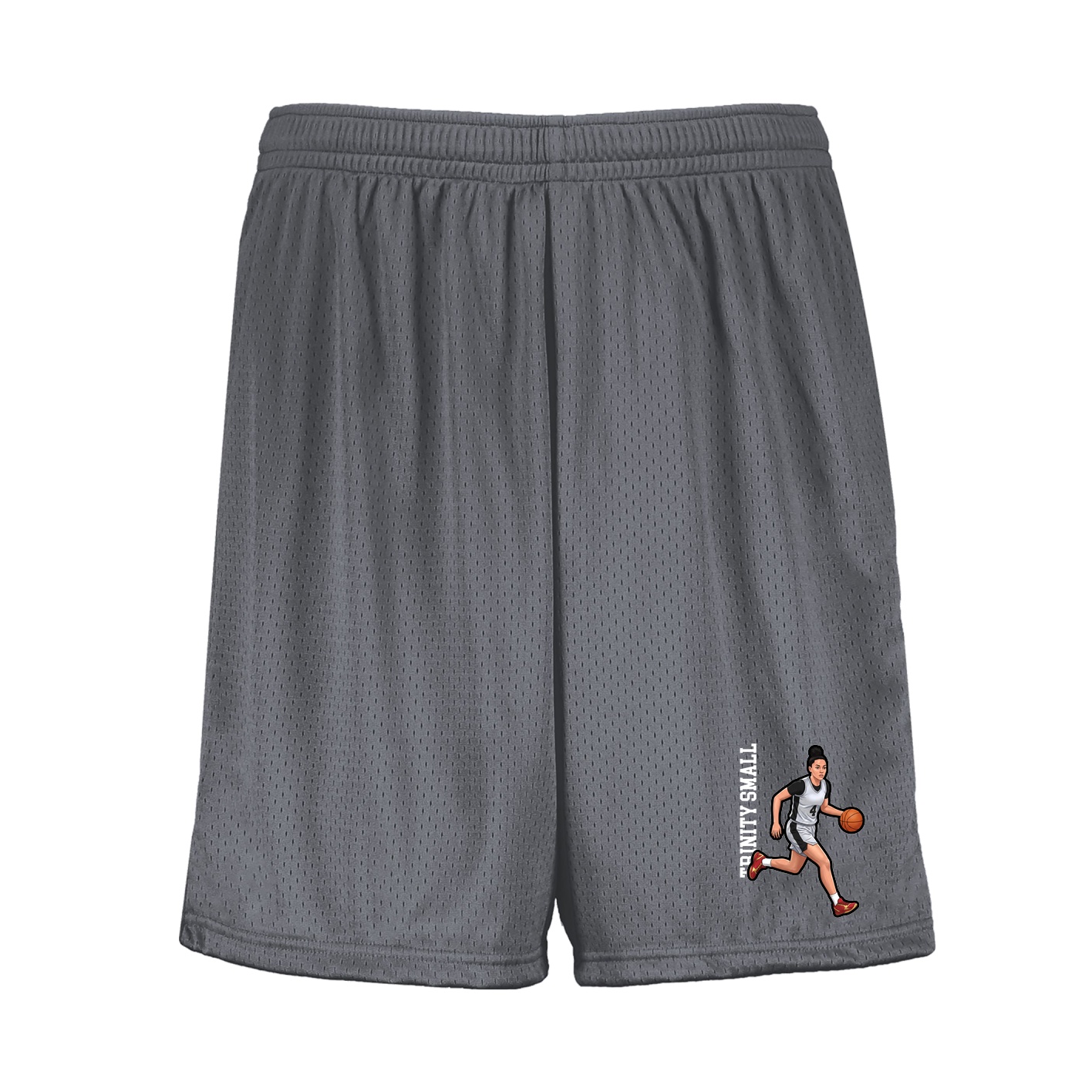Shorts — Name Vertical in Grey