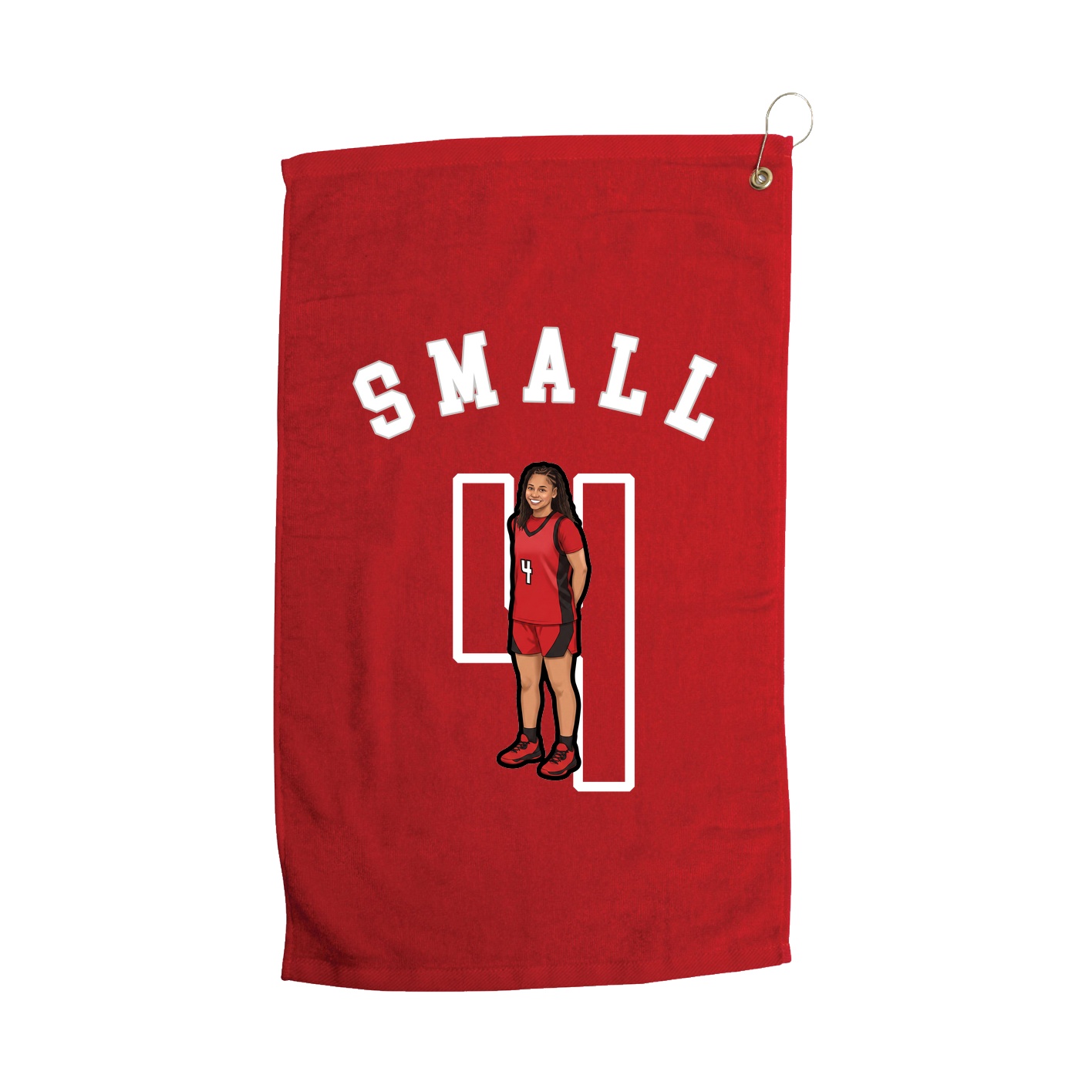 Golf Towel — Shirsey Arch in Red