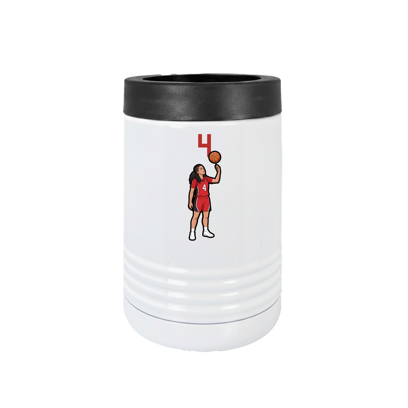 Beverage Holder — Number Top in White
